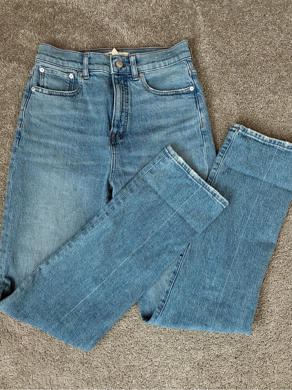 Madewell 90’s Straight High Rise Jeans